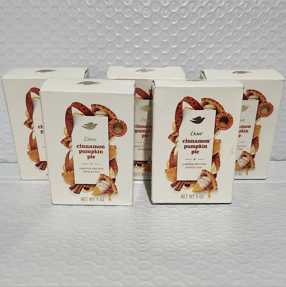 Dove Cinnamon Pumpkin Pie Limited Edition Beauty Bars (5)